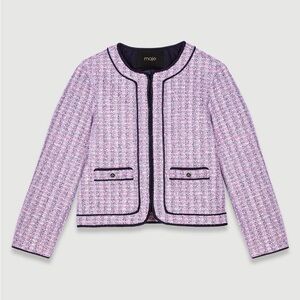NWT Maje Short Tweed Jacket